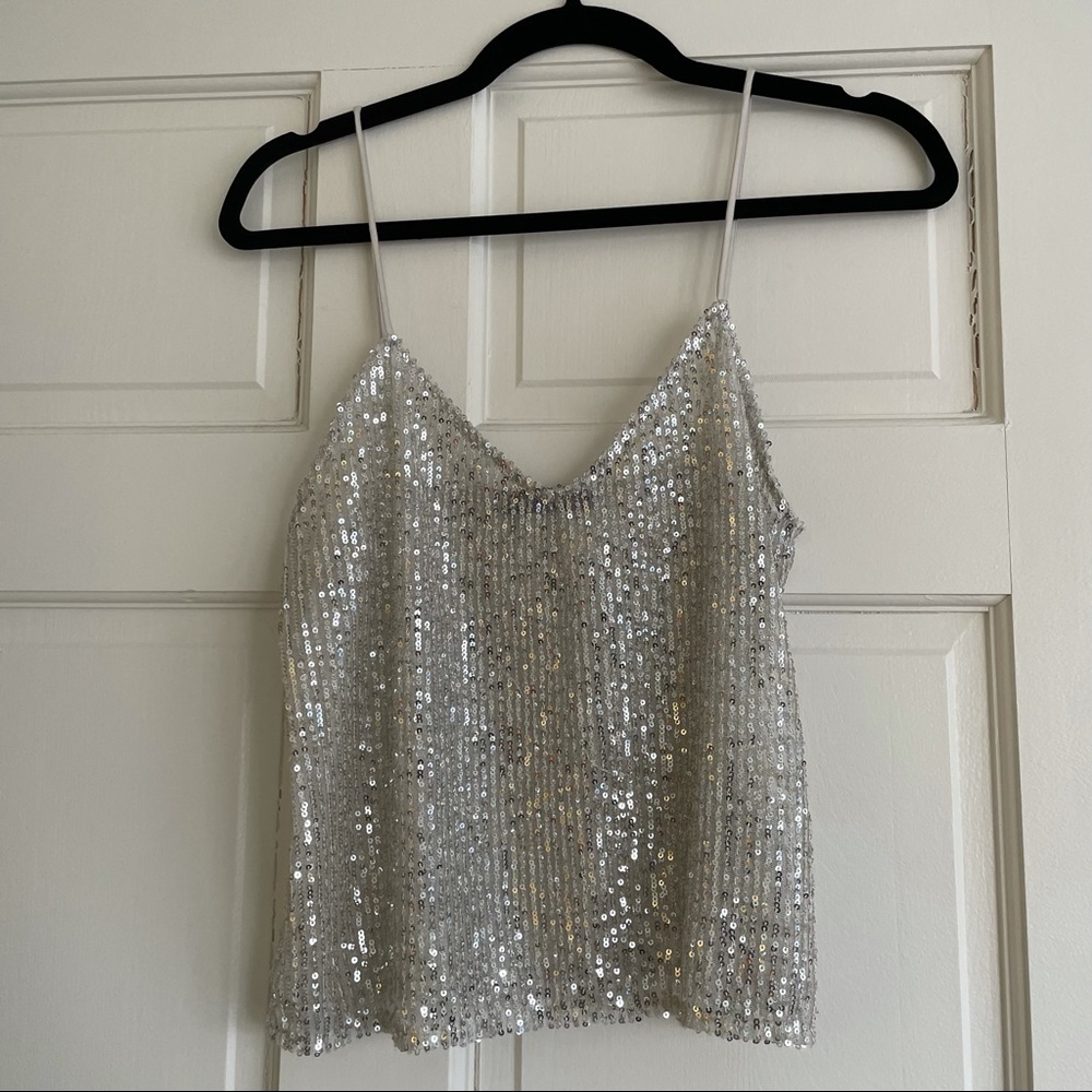 Sparkly tank top